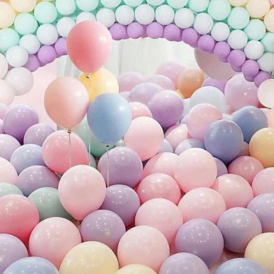 Pastel Balloons - 20 Pcs (Multi Color) - Rokomari product